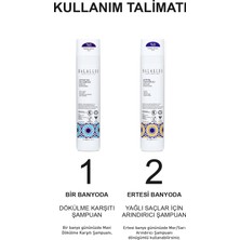Halalles Saç Dökülmesine Karşı Şampuan Işlemsiz Yağlı Saçlar - Sülfatsız & Vegan Formül 2 x 300 ml