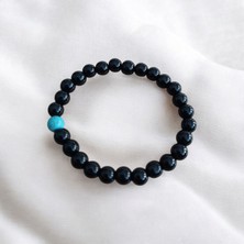 Mga Doğaltaş Firuze Taşı Bileklik Oniks Bileklik Doğal Taş Bileklik - Sevgiliye Hediye