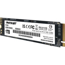 Patriot P320 1TB 3000/2200MB/s NVMe M.2 SSD Disk (P320P1TBM28)