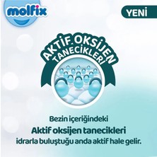 Molfix (4 Paket) 5 Numara Premium Oxijen Bebek Bezi 66 Adet