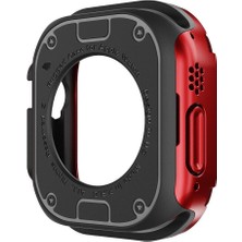 bbtech Apple Watch Series 9/8/7/6/5/4/se 44/45 mm Modelleri Zırhlı 360 Tam Koruma Ekran ve Kasa Koruyucu