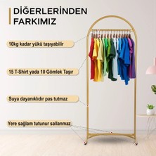 Gorilla Butik Stil Oval Konfeksiyon Askılığı Siyah Renk Askılık Siyah Ayaklı Askılık Kıyafet Askılığı Dilsiz Uşak