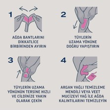 Veet Sir Ağda Bandı Easy-Gelwax 12LI Ağda Bandı Normal Ciltler Için (2 Adet Temizleme Mendili Ile)