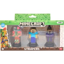 Toyfest Minecraft 3D Figür Stamper 3'lü Set - Model 5