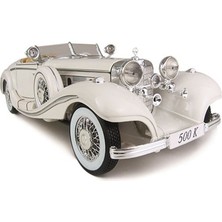 Toyfest 1:18 Mercedes 500K Spc. Roadster Koleksiyonluk Metal Model Araba