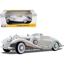 Toyfest 1:18 Mercedes 500K Spc. Roadster Koleksiyonluk Metal Model Araba