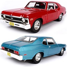 Toyfest 1:18 Maisto 1970 Chevrolet Nova Ss Koleksiyonluk Metal Model Araba 1 Adet