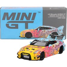 Toyfest Mini Gt 1/64 Lb-Silhouette Works Gt Nıssan 35GT-RR Ver.1 Lbwk Kuma Koleksyionluk Metal Model Araba