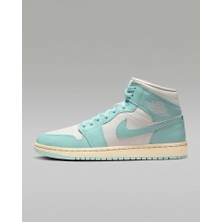 Nike Jordan Air 1 Mid Sneaker Unisex Spor Ayakkabı BQ6472-132 (Bir Numara Büyük Almanızı Öneririz)