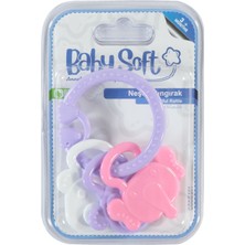 BabySoft Baby Soft Neşeli Çıngırak Lila