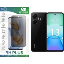 ECR MOBILE Redmi 13 Ekran Koruyucu Tam Uyumlu 9h Esnek Nano Kırılmayan Hayalet(Privacy)