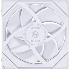 Lian Li Unı Fan Tl LCD 1X140MM Beyaz Kasa Fanı (G99.14TLLCD1W.00)