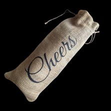 Tamarix Şişelik/şişe Kılıfı Jüt Kumaş  Cheers