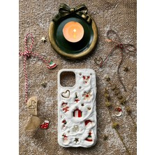 IPHONE 15 Uyumlu Yılbaşı Konsept Handmade Telefon Kılıf