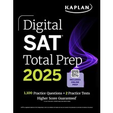 Digital Sat Total Prep 2025 With 2 Full Length Practice Tests, 1,000  Practice Questions, And End Of
