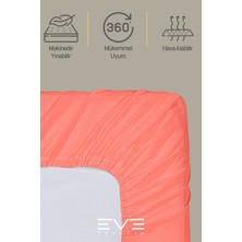 Eve Tekstil Doğal Pamuk Tek Kişilik Rainforce Kumaş Lastikli Çarşaf ve Yastık Kılıf Set