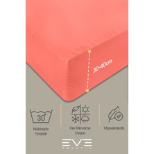 Eve Tekstil Doğal Pamuk Tek Kişilik Rainforce Kumaş Lastikli Çarşaf ve Yastık Kılıf Set