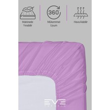 Eve Tekstil Doğal Pamuk Tek Kişilik Rainforce Kumaş Lastikli Çarşaf ve Yastık Kılıf Set