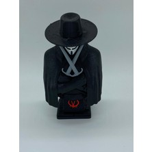 Kemx Kulaklık Standı - Büst, Dekorasyon - V For Vendetta