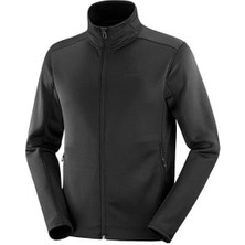 Salomon Sntıal Mıdfleece Fz M Erkek Ceket LC2329100 Kahverengi