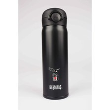 Tüftürük Beşiktaş Lisanslı Çelik Termos 500 ml Kilitli Mug