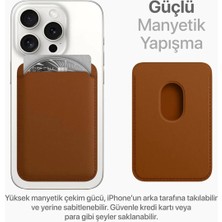 Ventus Magsafe Deri Cüzdan iPhone 11/12/13/14/15/16 Serisi Ile Uyumlu Manyetik Kartlık