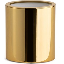 System Banyo Aksesuarları Tezgah Üstü Diş Fırçalığı Gold 102x60x90 mm