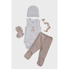Kids Little Store Nakışlı  Pamuk 10'lu My Teddy Hastane Çıkışı Seti
