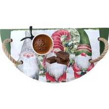 Yarım Ay Şeklinde Sunumluk, Tepsi - Yılbaşı, Noel, Özel Etkinlik, Sunumluk