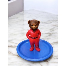 Sister Home Design Teddy Bear Ralph L Çerezlik - Kahvaltı - Kahve - Meyve Sunum Tabağı