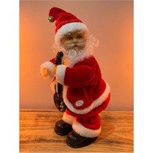 Tekno Trust 27 cm Dans Eden Noel Baba, Müzikli, Hareketli Noel Baba, Yılbaşı Oyuncak, Twerk Yapan