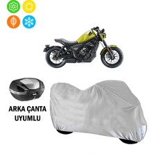 AUTOES Zontes 200 C Branda Motosiklet Brandası Arka Çanta Uyumlu