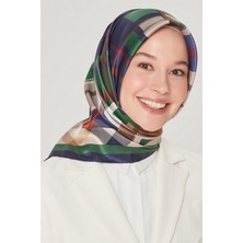Armine Nostalji Serisi %100 Sura Ipek Eşarp 8547D 86