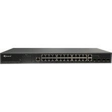 Biges 24 Port 10/100/1000 RJ45 + 2*10/100/1000 Combo(2*sfp + 2*RJ45) + 2*100/1000 Sfp Port Layer2&cloud Yönetilebilir Ethernet Switch