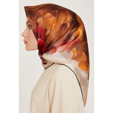Armine 2024-2025 Sonbahar-Kış Sezonu % 100 Twill Ipek Eşarp 9244DT 05
