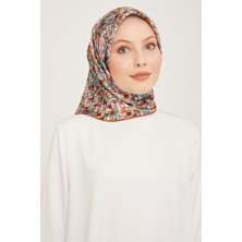 Armine Nostalji Serisi %100 Sura Ipek Eşarp 9004D 07