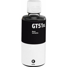 Oratek Hp GT51-53XL  Smart Tank 500 Uyumlu Siyah Ithal Muadil Mürekkep