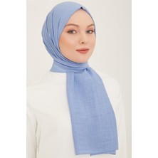 Armine Trend Woody Şal 21 Açık Mavi