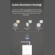 Zemismart M6 Tuya Uyumlu Zigbee Matter Gateway ( Homekit Destekli Zigbee Hub )