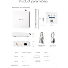 Zemismart M6 Tuya Uyumlu Zigbee Matter Gateway ( Homekit Destekli Zigbee Hub )