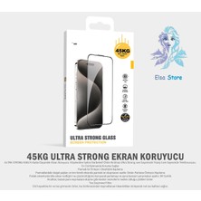 Elsa Store iPhone 16 Pro 45KG Ultra Strong Ekran Korucu