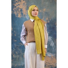 İpekhan Fall Winter İpeksi Jakar Şal Yağ Yeşili 9018-04