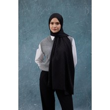İpekhan Fall Winter Ipeksi Jakar Şal Gece Mavi 9019-32
