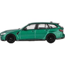 Mini Gt 764 Bmw M3 Competition Touring Isle Of Man Green Metallic Lhd Model Araba