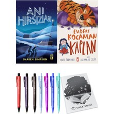 Evdeki Kocaman Kaplan ve Anı Hırsızları 2'li Set - Kalem