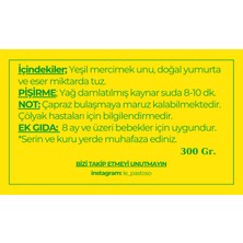 Le Pastoso Glutensiz Yeşil Mercimek Unlu Fettuccine Makarna 300 gr