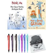 Uzun ve Benekli Gezegeni ve Her Şeyi Yanlış Anlayan Kedi 2li Set