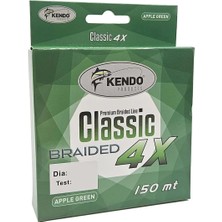 Kendo Classic 4x 150M Apple Green Örgü Ip Misina