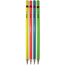 Rotring 4 Adet Kurşun Kalem ( Sarı.yeşil,mavi,turuncu )