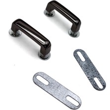 Angel Çanta Aksesuar Çift Köprü Aparatı Füme Renk  Köşeli Model